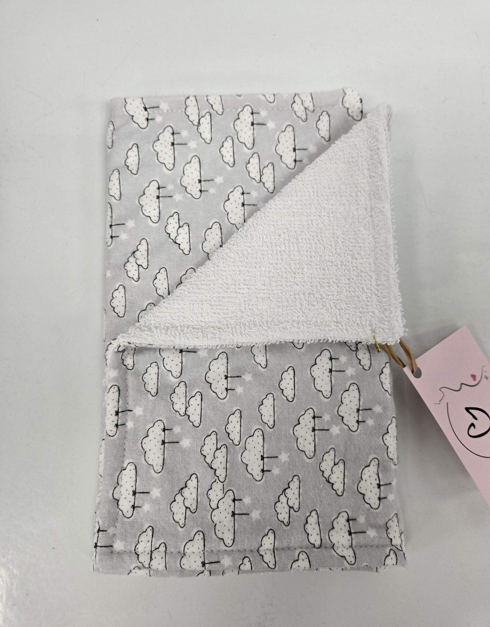 Burp Cloth - Clouds