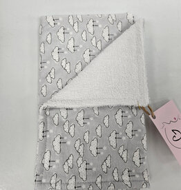 Burp Cloth - Clouds