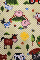 Receiving Blanket - Cute Farm