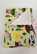 Burp Cloth - Cute Farm