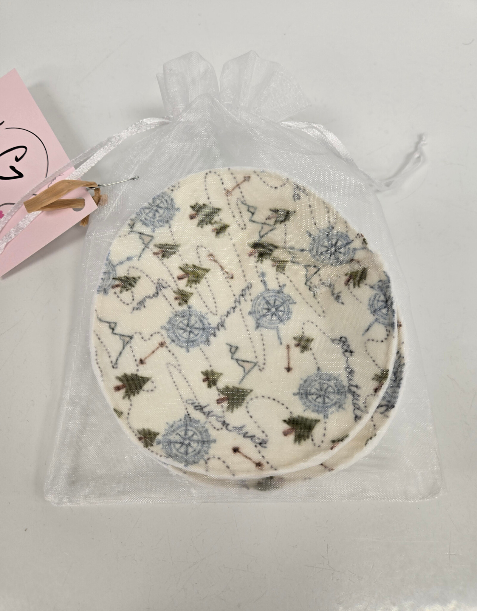 Nursing Pads Set of 2 - Green Trees