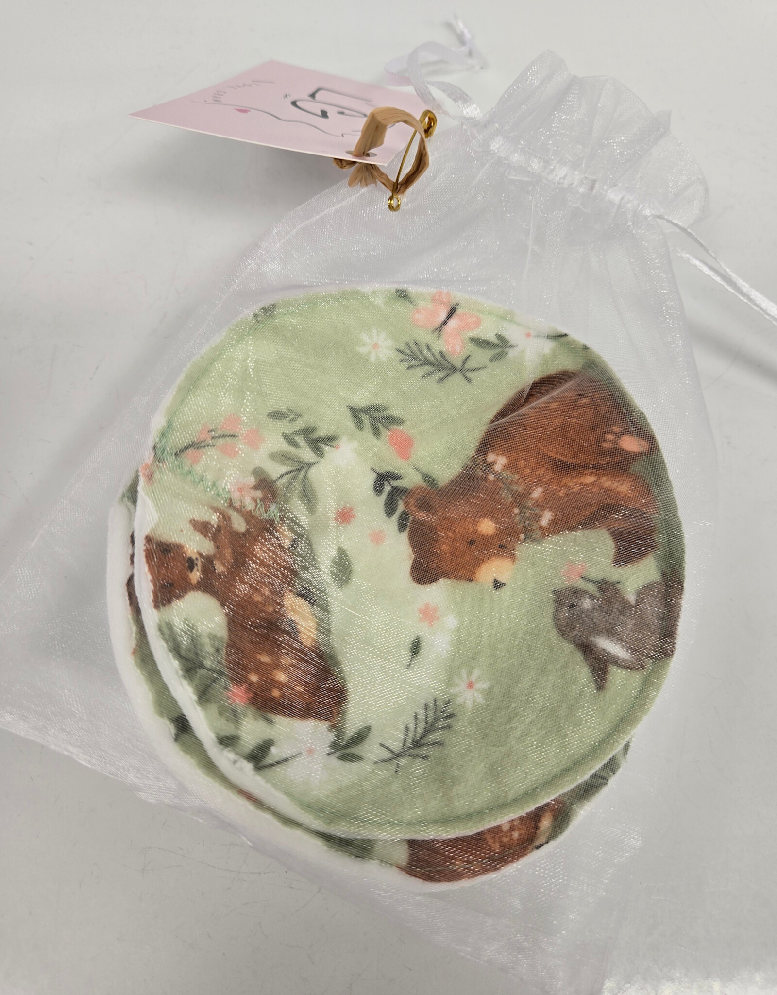 Nursing Pads Set of 2 - Green Forest
