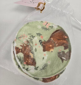 Nursing Pads Set of 2 - Green Forest
