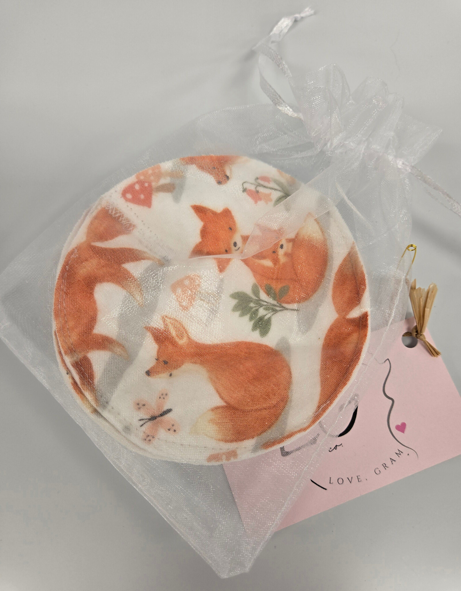 Nursing Pads Set of 2 - White Fox