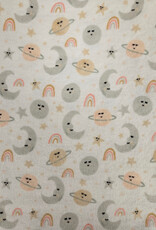 Receiving Blanket - Blush Moons & Rainbows