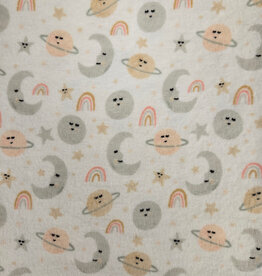 Receiving Blanket - Blush Moons & Rainbows