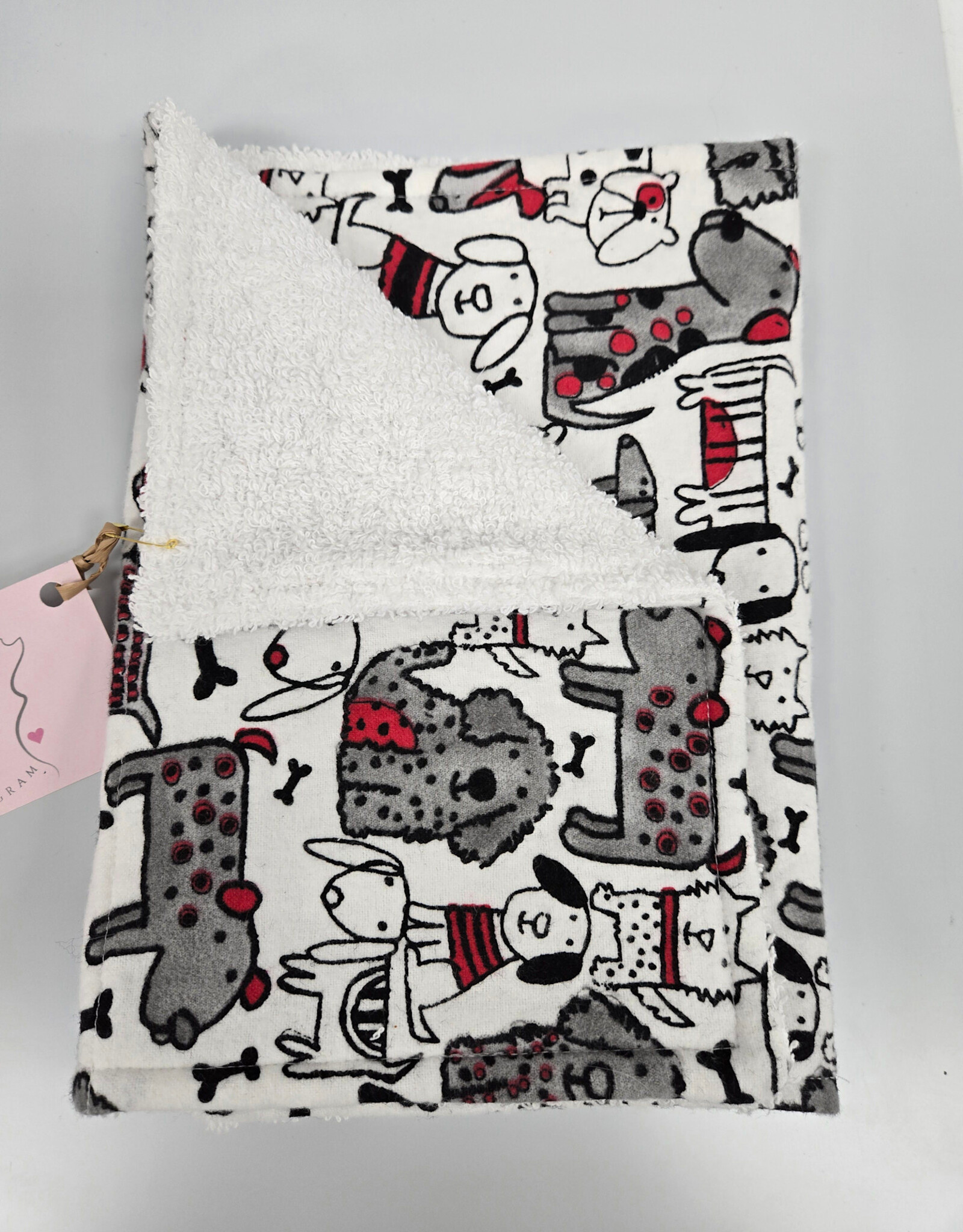 Burp Cloth - Dogs