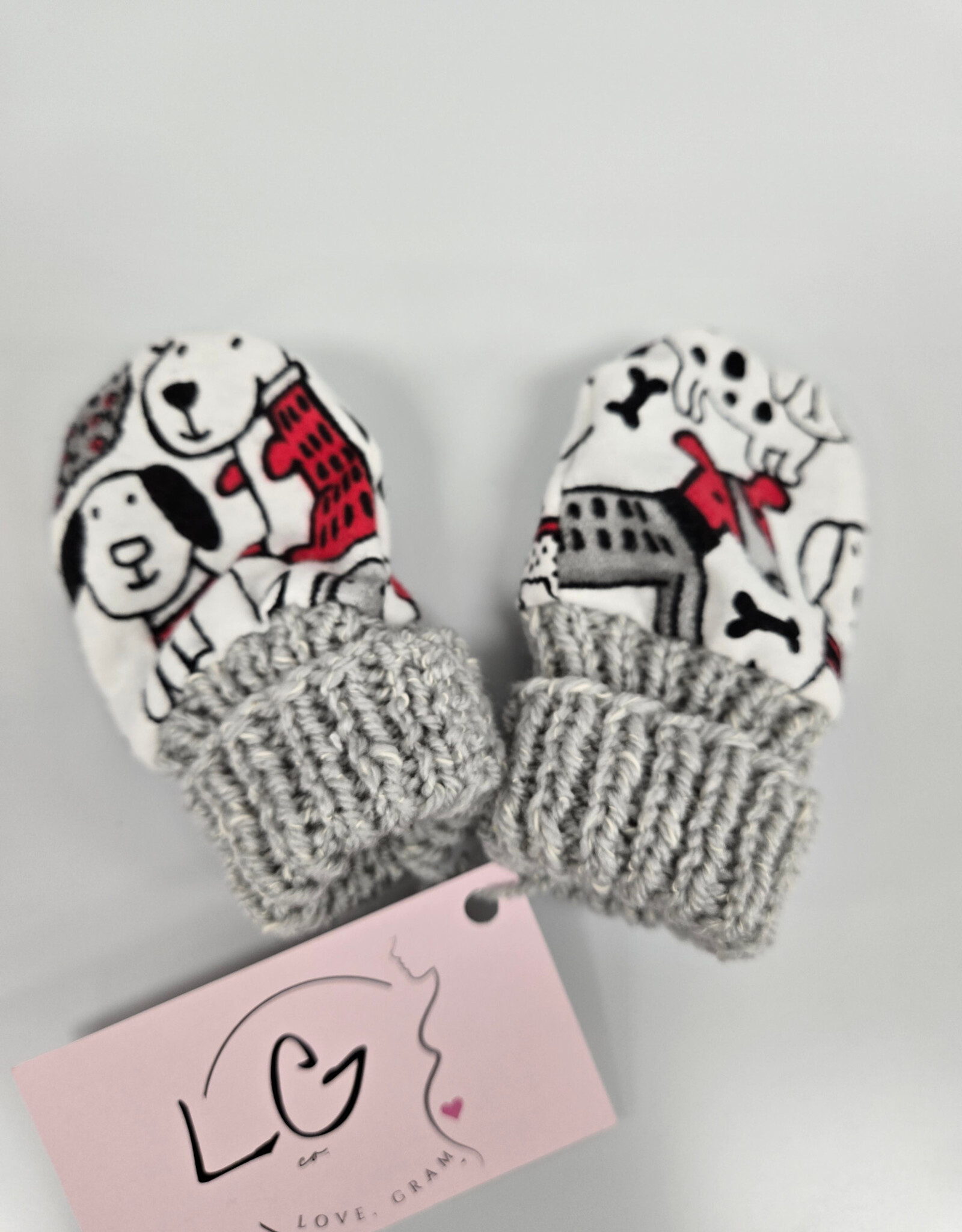 Flannel Mitts - Dogs