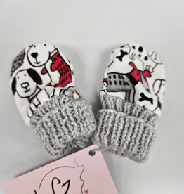 Flannel Mitts - Dogs