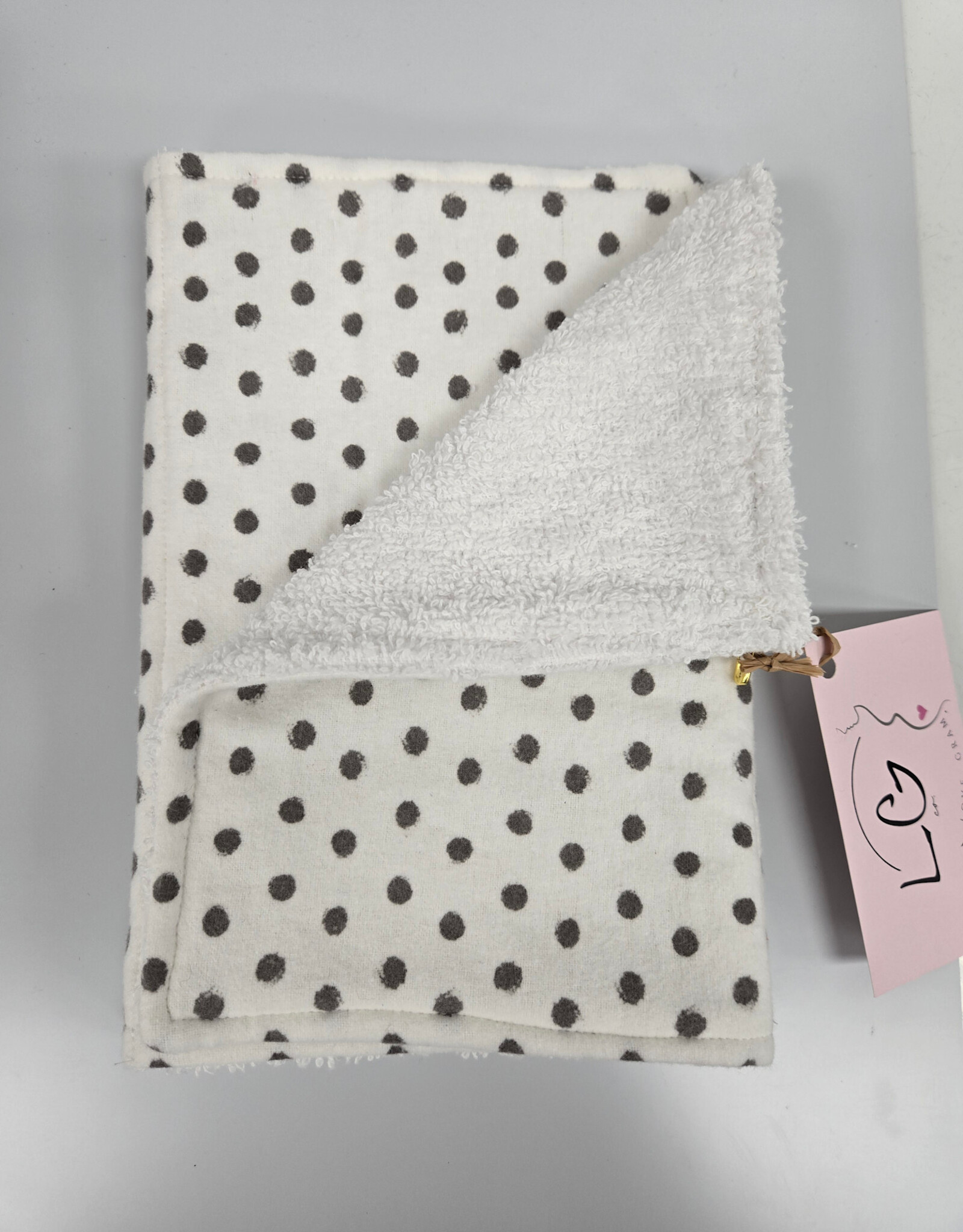 Burp Cloth - Polka Dots