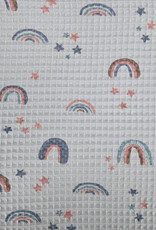 Waffle Blanket - Blue