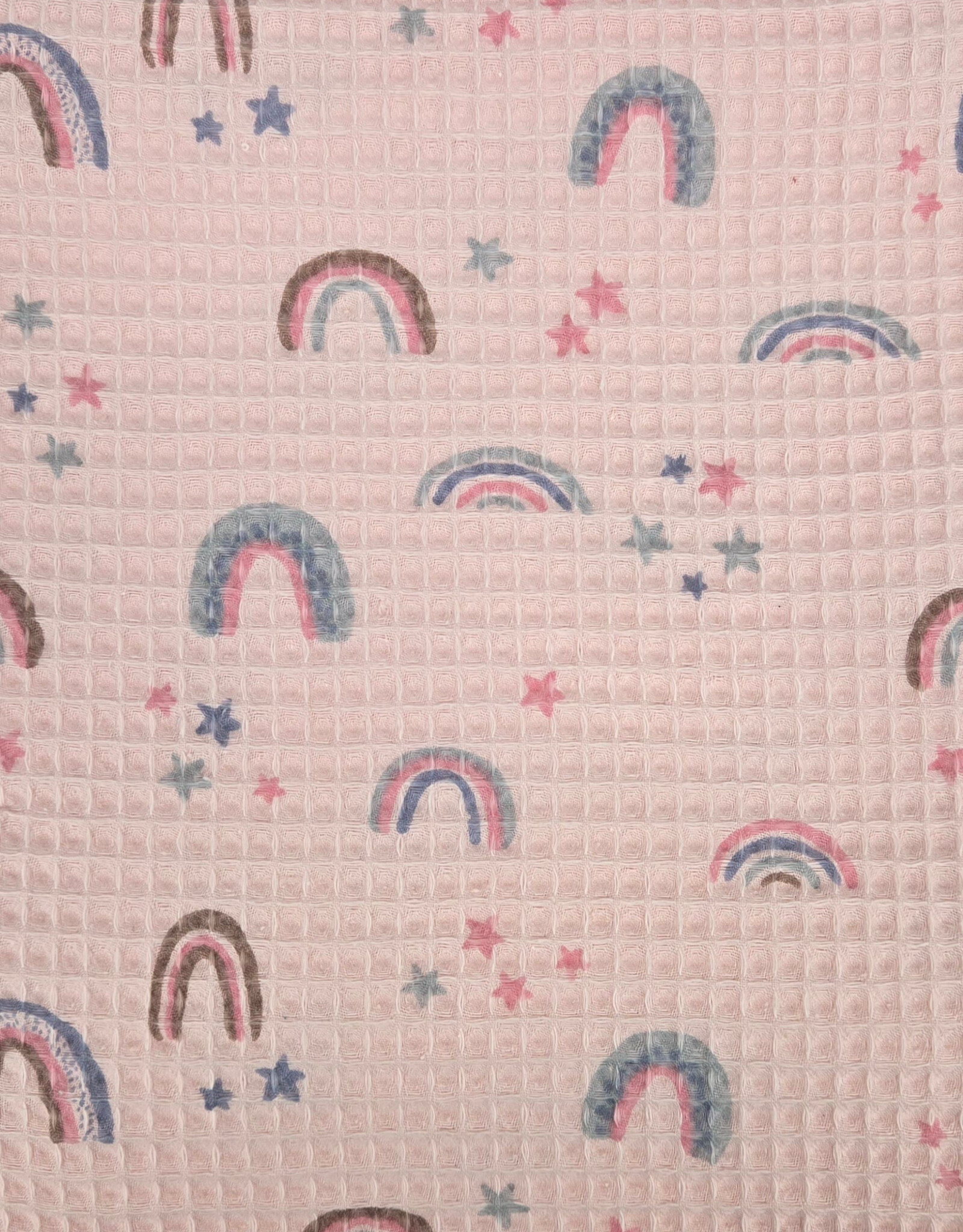 Waffle Blanket - Pink