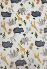 Minky Blanket - Safari