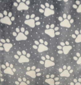 Minky Blanket - Paw Print