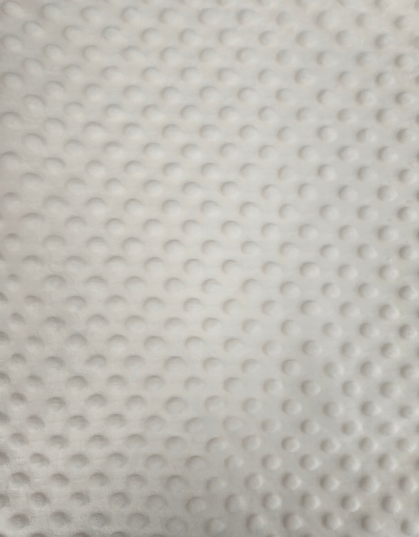 Bubble & Satin Blanket - White