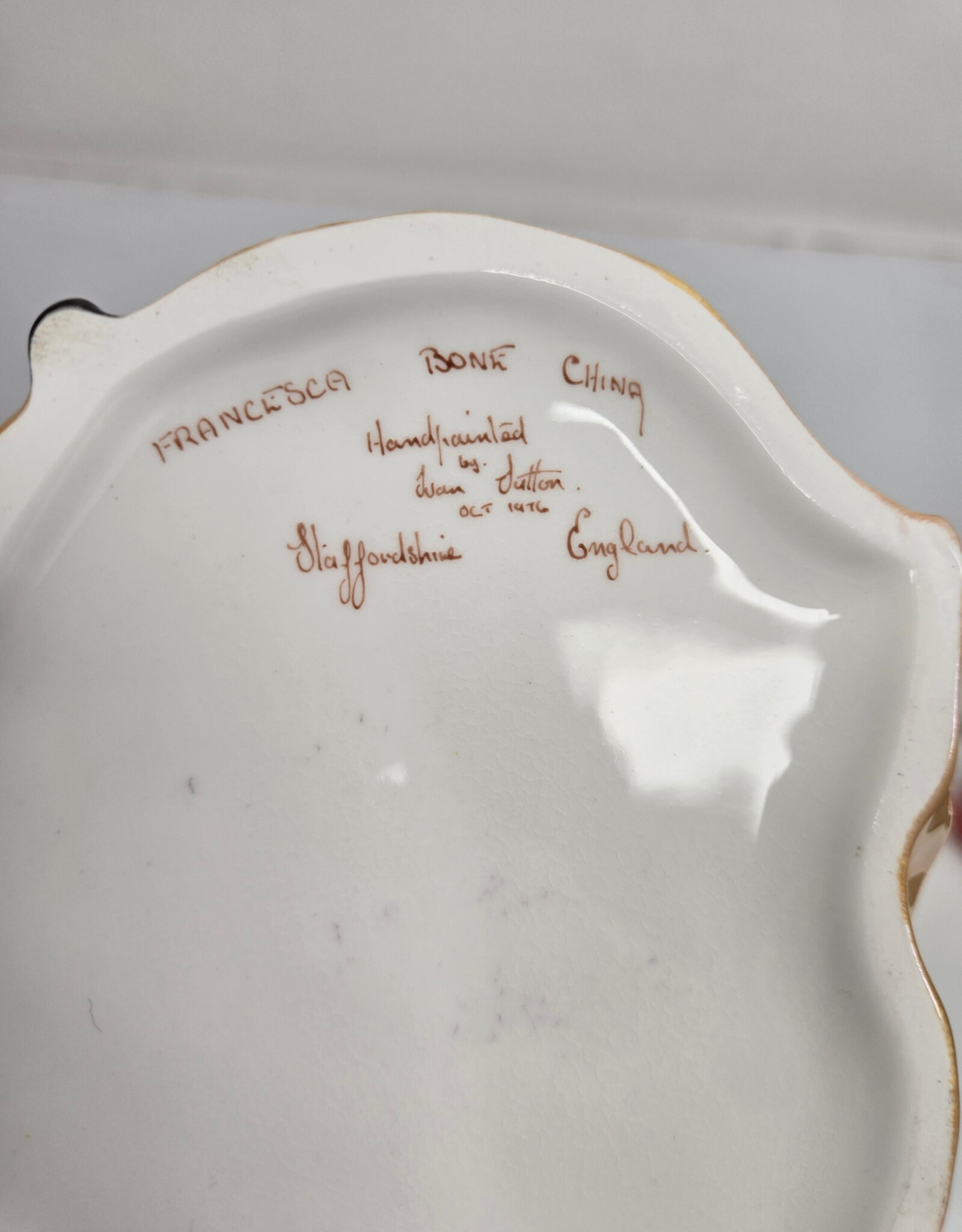 Dianne Jackson Francesca Bone China Figurine - Staffordshire, England signed