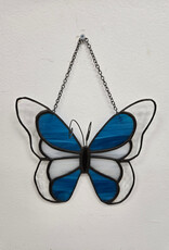 Stained Glass Large Butterfly - various colours