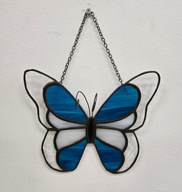Stained Glass Large Butterfly - various colours