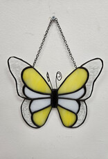 Stained Glass Large Butterfly - various colours