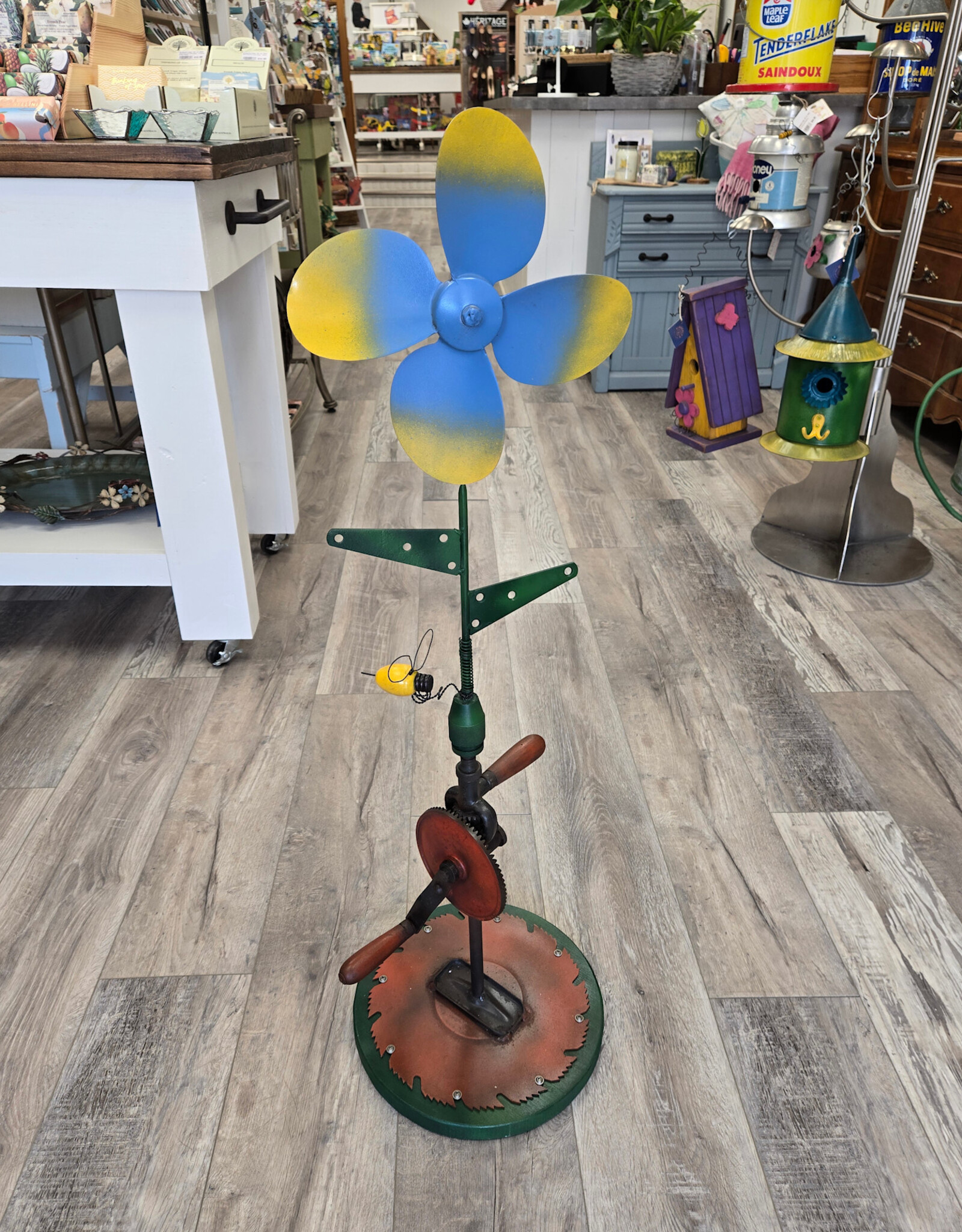 Spinning Drill Windmill