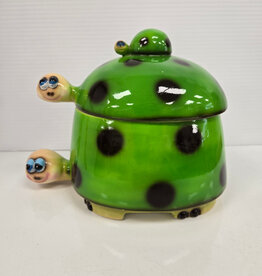 Vintage Three Turtles Cookie Jar
