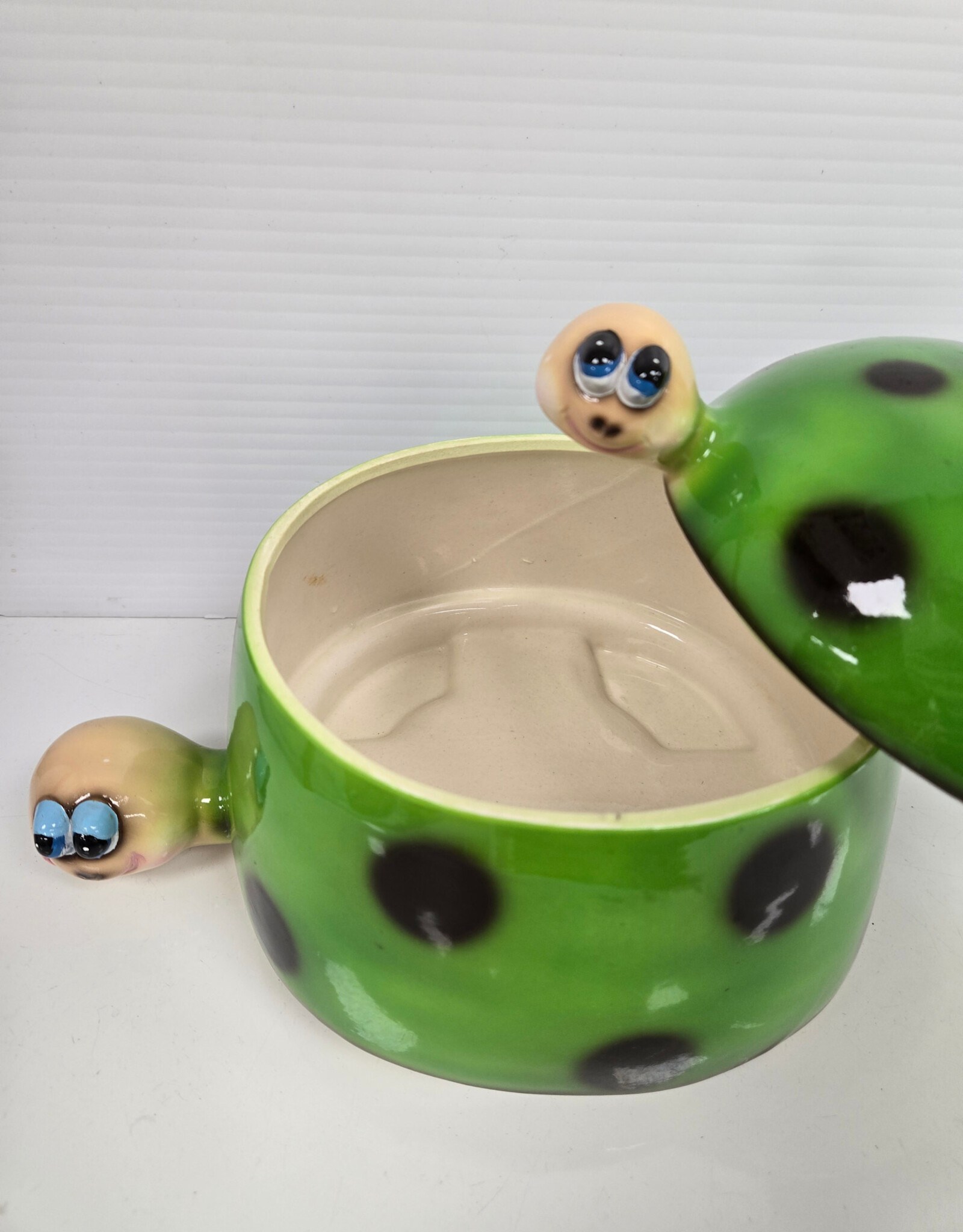 Vintage Three Turtles Cookie Jar