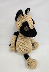 Crocheted Small Stuffie - German Shepherd