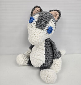 Crocheted Small Stuffie - Huskie