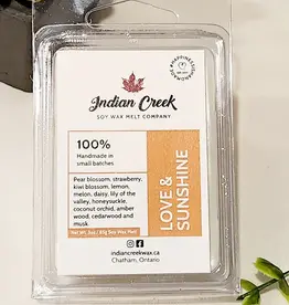 Indian Creek Wax Soy Wax Melts - Love & Sunshine