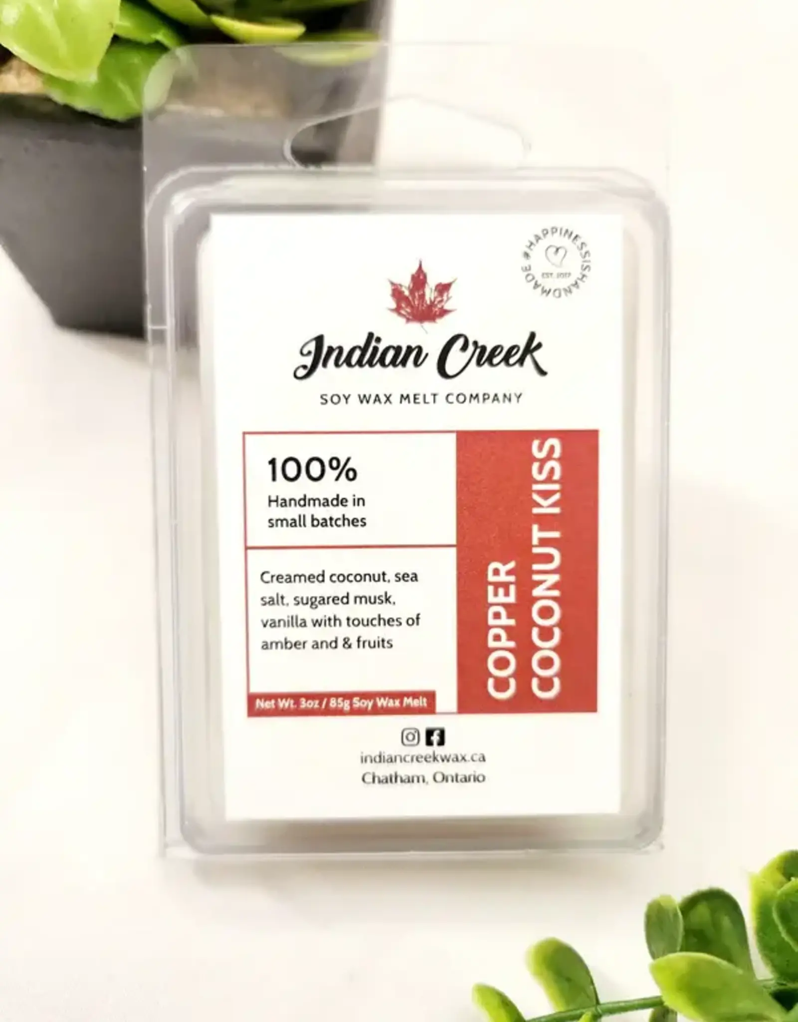 Indian Creek Wax Soy Wax Melts - Copper Coconut Kiss