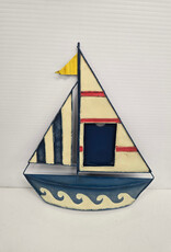 Metal Boat Picture Frame