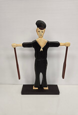 Set of 2 Wooden Folk Art Sailor