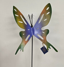 Welded Butterfly Garden Stake