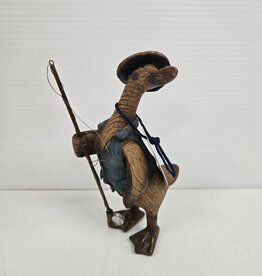 Small Resin Fisherman #2 Duck