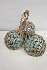 Decorative Glass Floats w/twine