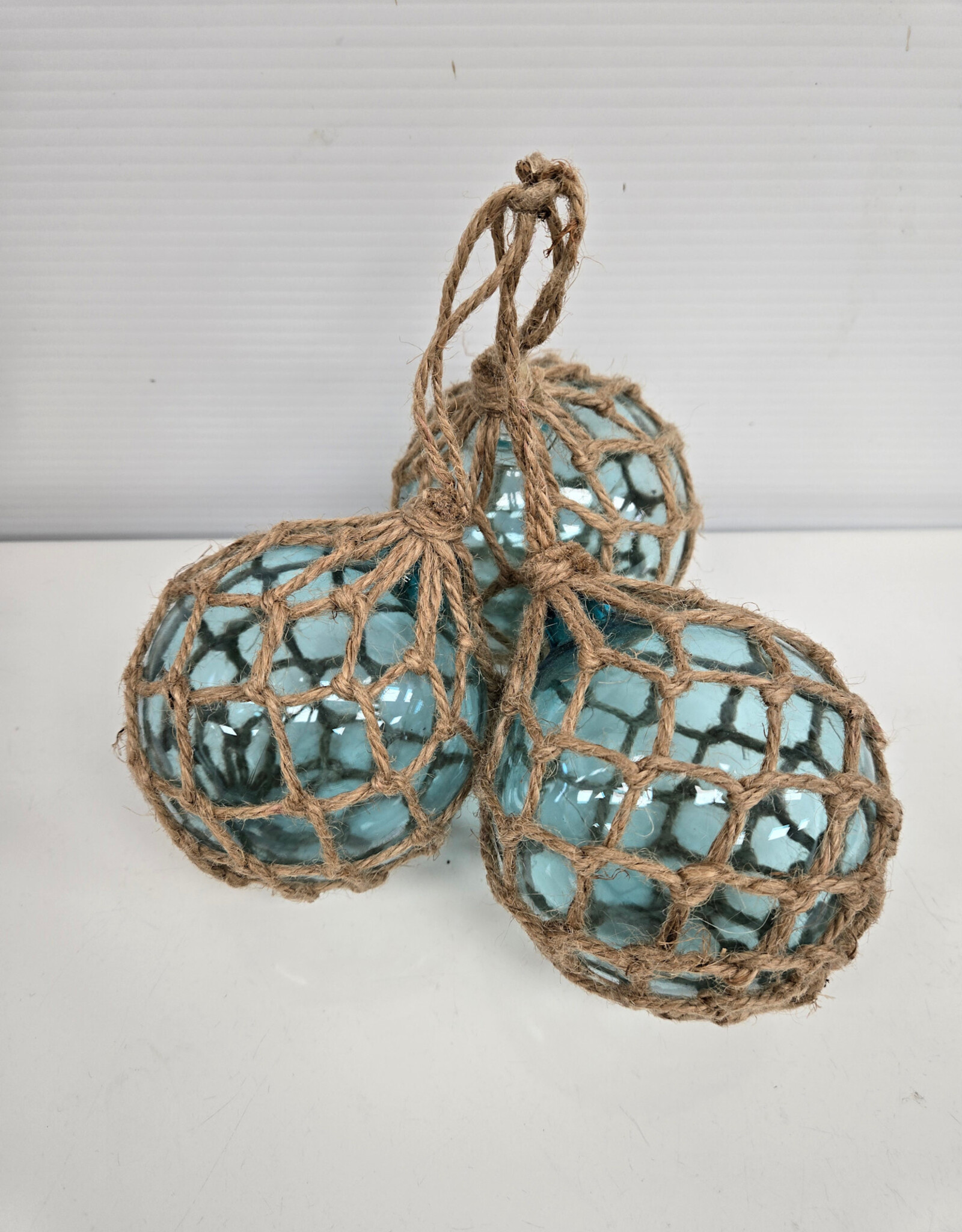 Decorative Glass Floats w/twine