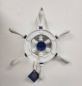 Wooden Ship's Wheel Decor