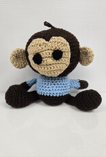 Crocheted Small Stuffie - Monkey