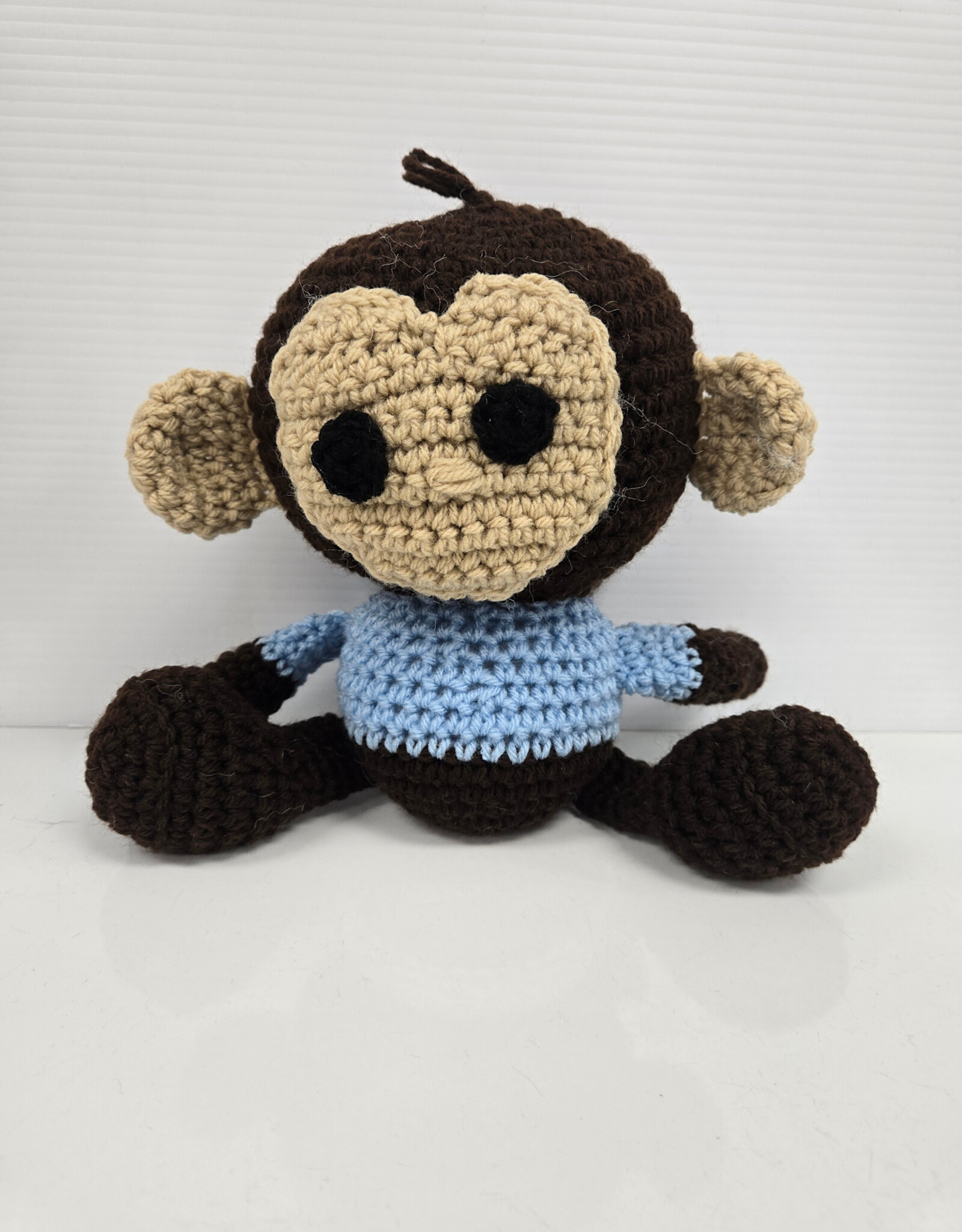 Crocheted Small Stuffie - Monkey
