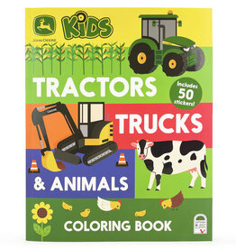 John Deere - Tractors, Trucks & Animals Colouring Book