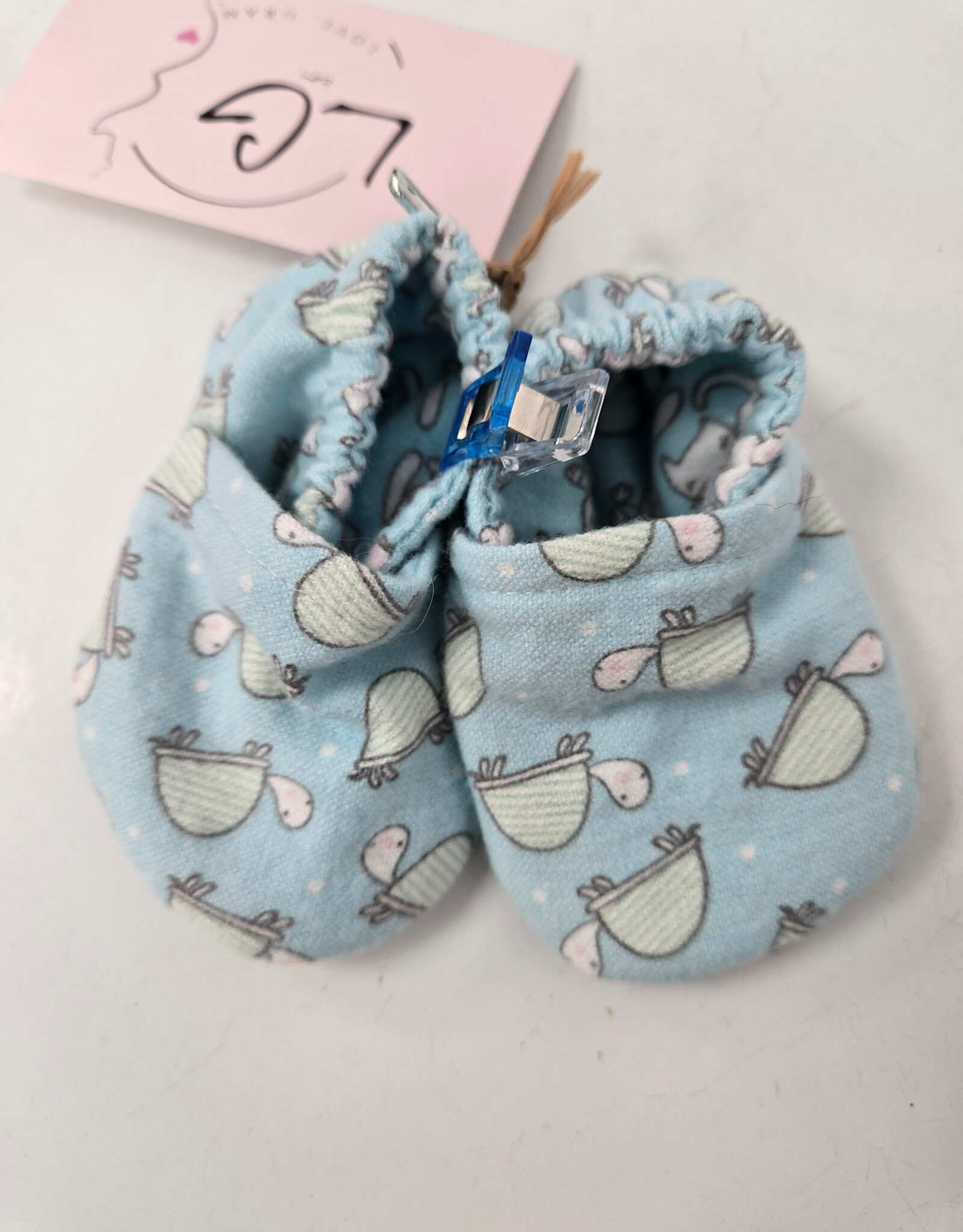 Flannel Slippers - Turtle