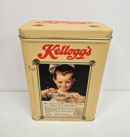 Vintage Kellogg's Toasted Corn Flakes Tin - 1999