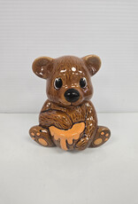 Vintage Ceramic Honey Bear Jar