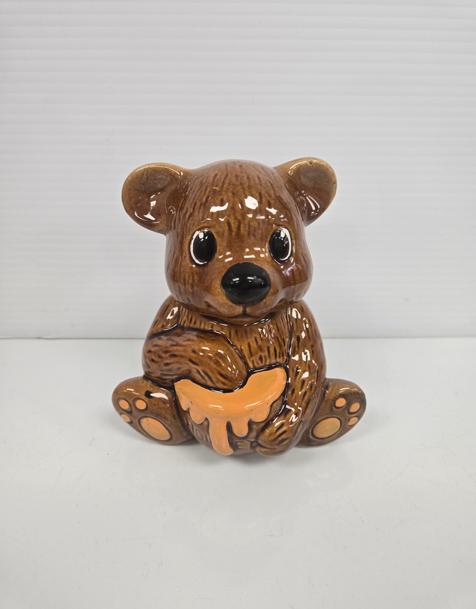 Vintage Ceramic Honey Bear Jar