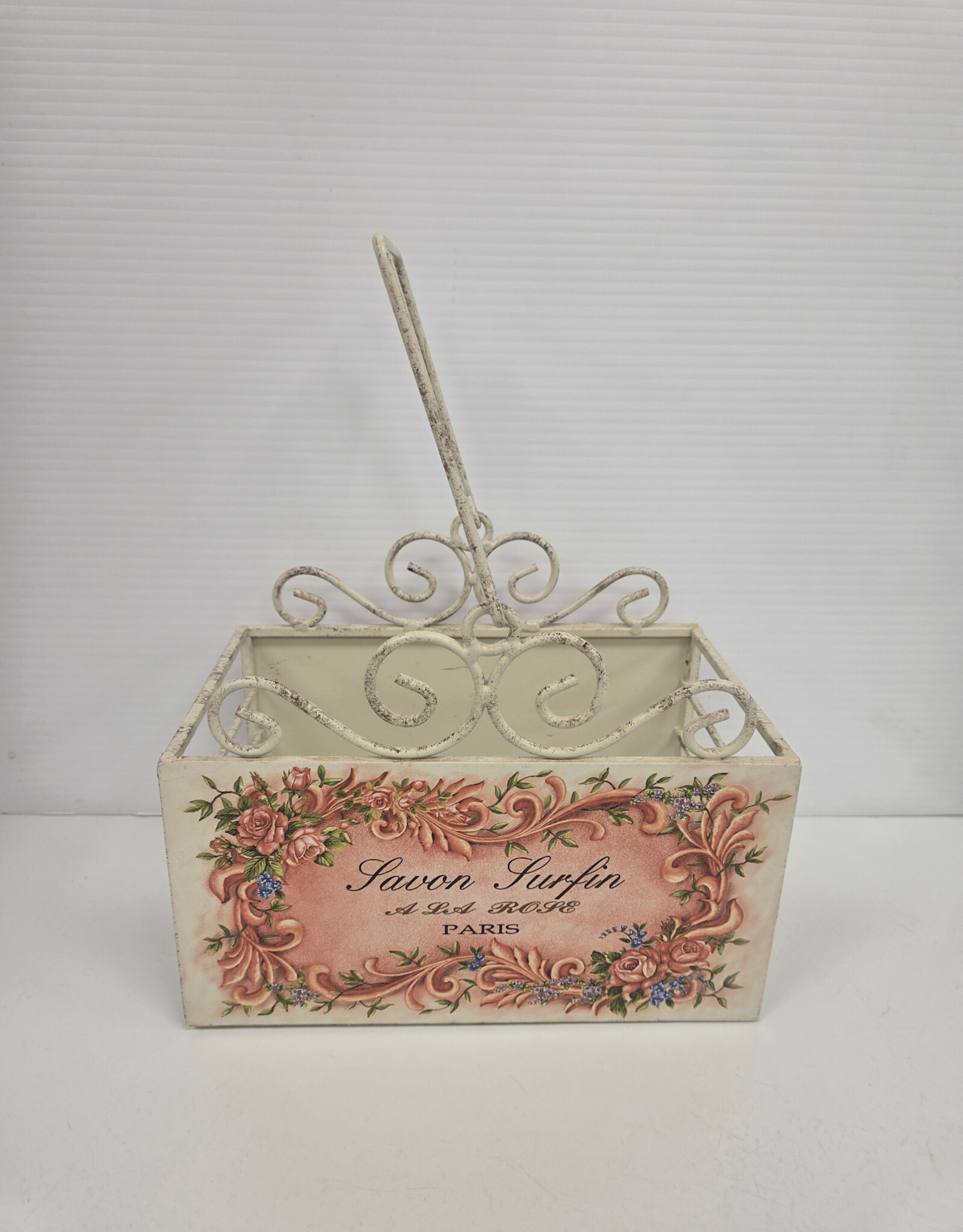 Decorative Metal Basket - Savon Surfin, Paris