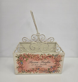 Decorative Metal Basket - Savon Surfin, Paris