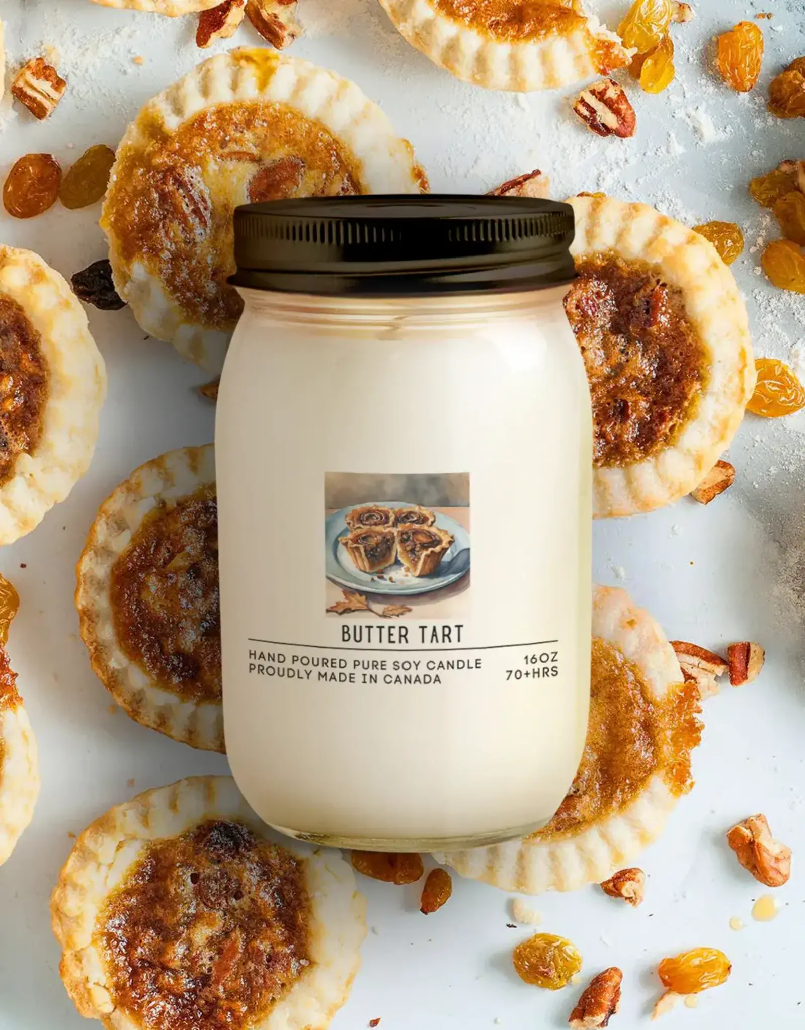 Serendipity Soy Candles 16oz Jar Candle - Butter Tart