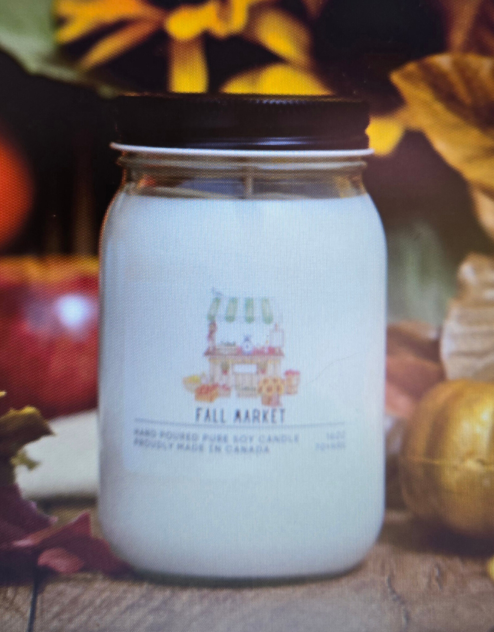 Serendipity Soy Candles 16oz Jar Candle - Fall Market