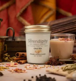 Serendipity Soy Candles 8oz Jar Candle - Chai Tea