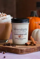 Serendipity Soy Candles 8oz Jar Candle - Pumpkin Spiced Latte